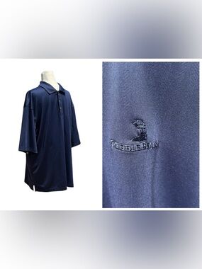 Pebble Beach #1 Golf Polo Shirt Navy